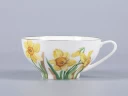 Чашка с блюдцем чайная 300 мл форма Купольная рисунок Narcissus арт. 81.29658.00.1,  Чашка с блюдцем чайная 300 мл форма Купольная рисунок Narcissus арт. 81.29658.00.1,