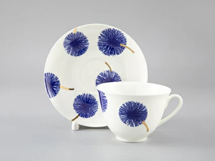 Чашка с блюдцем чайная форма Весенняя рисунок Fresh арт. 81.28728.00.1,  Чашка с блюдцем чайная форма Весенняя рисунок Fresh арт. 81.28728.00.1,