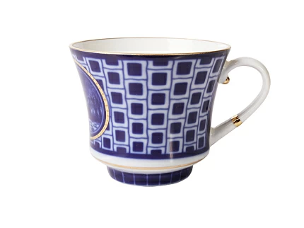 Чашка с блюдцем чайная 220 мл форма Банкетная рисунок Прачечный мостик арт. 81.16029.00.1