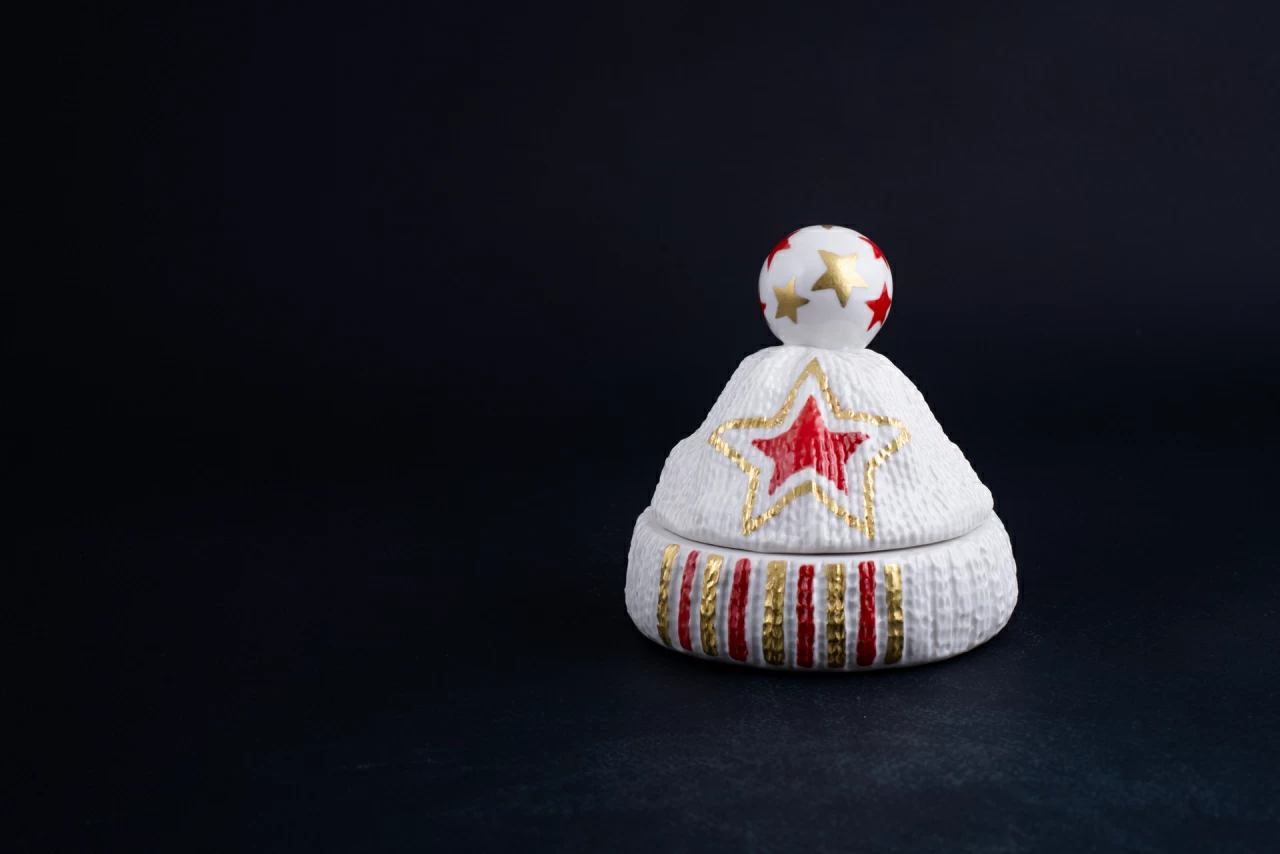 Шкатулка Детская Шапочка, рисунок Звезда, арт 60.14113.00.1, 