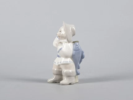 Скульптура Кот с рыбой Удача арт. 82.43056.00.1 Скульптура Кот с рыбой Удача арт. 82.43056.00.1