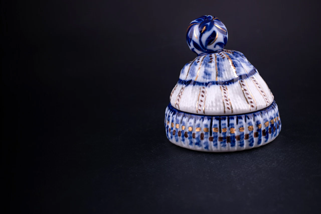 Шкатулка Детская шапочка, рисунок Вязаная шапочка, арт 60.16445.00.1, 