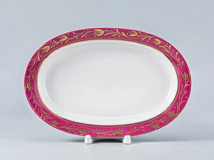 Селедочница рисунок Сетка-блюз, форма Молодежная, арт 80.82281.00.1, 