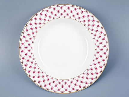 Тарелка глубокая 225 мм форма Европейская рисунок Сетка-Блюз арт. 80.85413.00.1 Тарелка глубокая 225 мм форма Европейская рисунок Сетка-Блюз арт. 80.85413.00.1