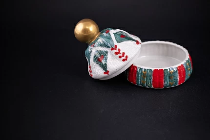 Шкатулка Детская шапочка, рисунок Ромбик, арт 60.16409.00.1