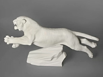 Подарочный набор  форма Тигр в прыжке рисунок Белый арт. 81.30189.00.1