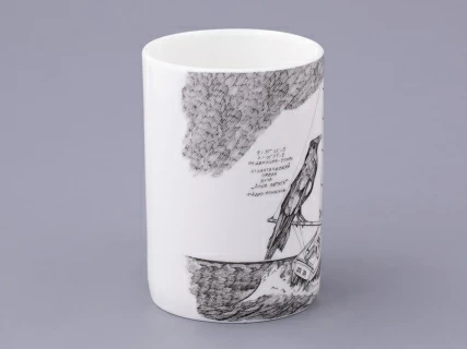 Бокал с крышкой в подарочной упаковке, форма Top. рисунок Яхта Алые паруса, арт. 81.32935.00.1, 