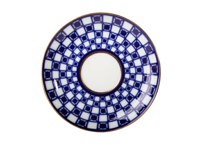 Чашка с блюдцем чайная 220 мл форма Банкетная рисунок Банковский мост арт. 81.16032.00.1, 