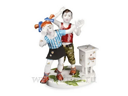 Скульптура Дети разбудившие пчел арт. 82.71241.00.1