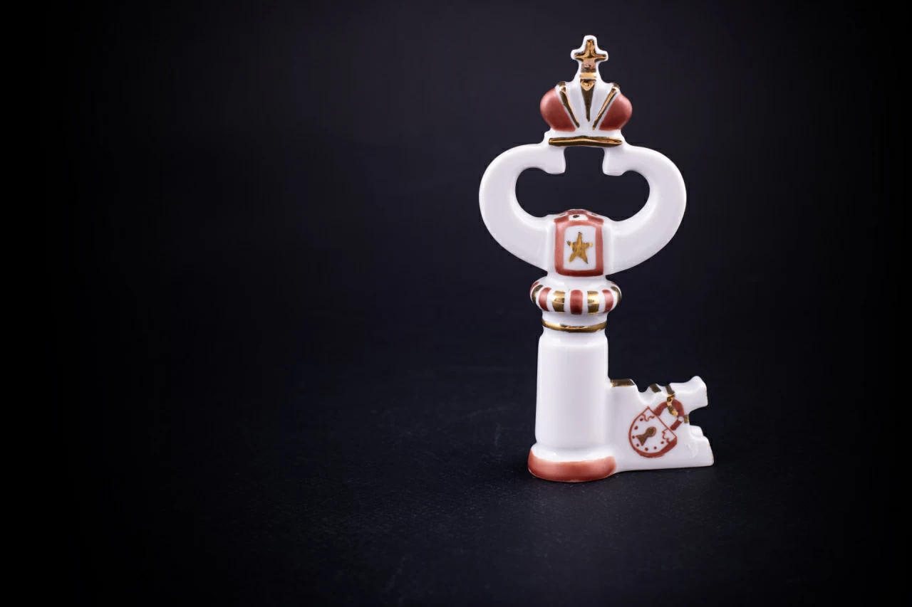 Скульптура Ключ №5, Новогодний арт 62.02425.00.1, 