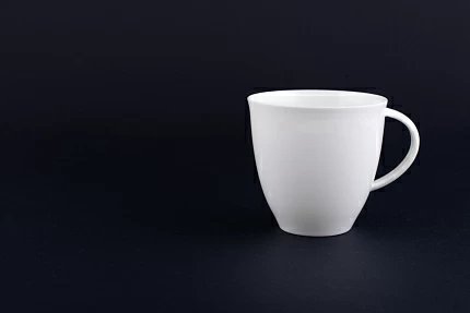 Чашка чайная Крем-брюле на форме Оливия, арт 60.15939.00.1