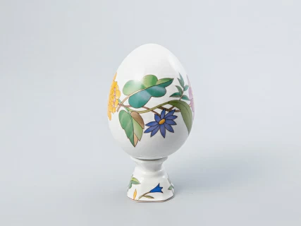Яйцо пасхальное на подставке 132 мм рисунок Пестрый венок арт. 80.80976.00.1, 