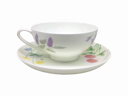 Сервиз чайный форма Купольная рисунок Полевые цветы, 6 персон 14 предметов, арт. 81.23109.00.1