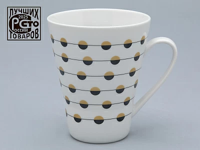 Бокал форма Колокол рисунок Балтийский берег 2, арт 80.45175.00.1