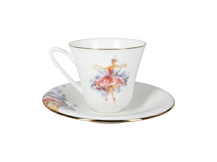 Сервиз чайный форма Сад рисунок Феи, 6 персон 14 предметов арт. 81.25021.00.1, 