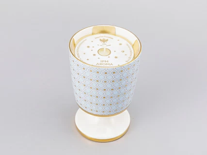 Подарочный Набор Свеча ароматическая рисунок Азур 2 аромат Чудесный день, арт. 81.30076.00.1, 
