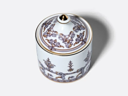 Сервиз чайный на 4 персоны 10 предметов в подарочной упаковке, форма Идиллия рисунок Барокко, арт. 81.34916.00.1, 