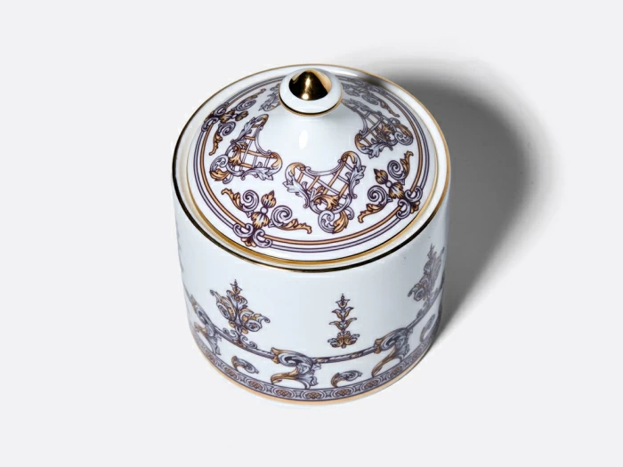 Сервиз чайный на 4 персоны 10 предметов в подарочной упаковке, форма Идиллия рисунок Барокко, арт. 81.34916.00.1, 