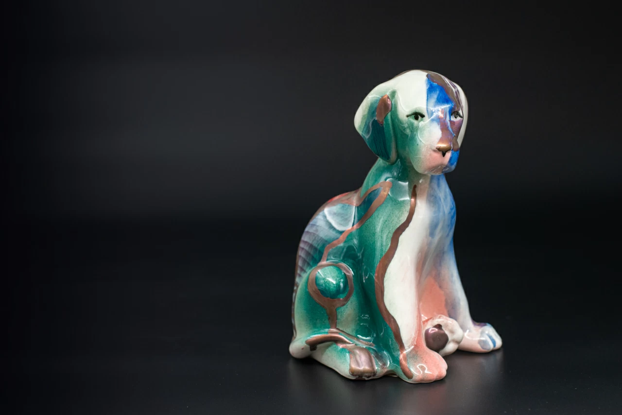 Скульптура Щенок Смелый, арт 62.11228.00.1,  Скульптура Щенок Смелый, арт 62.11228.00.1,