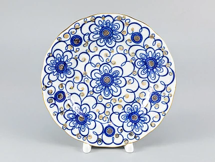 Сервиз чайный форма Тюльпан рисунок Вьюнок, 6 персон 20 предметов, арт. 81.11152.06.1