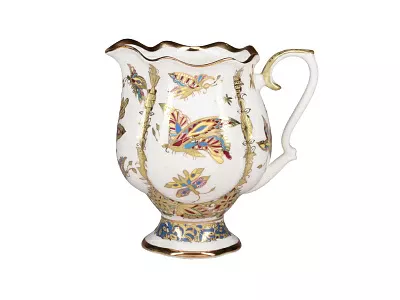 Сервиз чайный форма Наташа рисунок Фантастические бабочки 6 персон 30 предметов арт. 81.15141.00.1