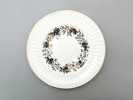 Тарелка 155 мм, форма Волна, рисунок Тонкие веточки, арт  80.09267.00.1, 