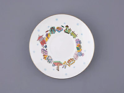 Трехпредметный комплект 165 мл форма Майская рисунок Балет Щелкунчик арт. 81.18006.00.1