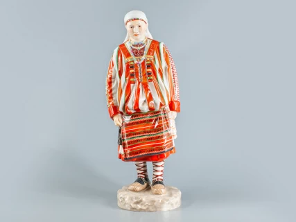 Скульптура Народности России Вотякская женщина арт. 82.66478.00.1, 