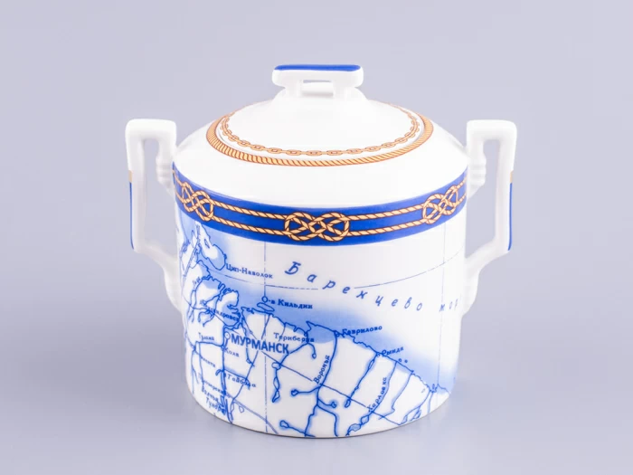 Сахарница Гербовая Кают-компания, арт 80.83446.00.1,  Сахарница Гербовая Кают-компания, арт 80.83446.00.1,