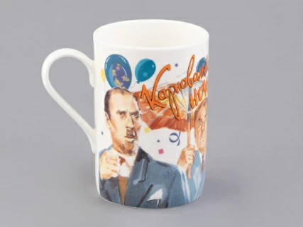 Бокал в подарочной упаковке, форма Идиллия, рисунок Карнавальная ночь, арт 81.33250.00.1, 