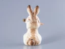 Скульптура Заяц с морковкой № 1 арт. 82.01962.00.1, Скульптура Заяц с морковкой № 1 арт. 82.01962.00.1,