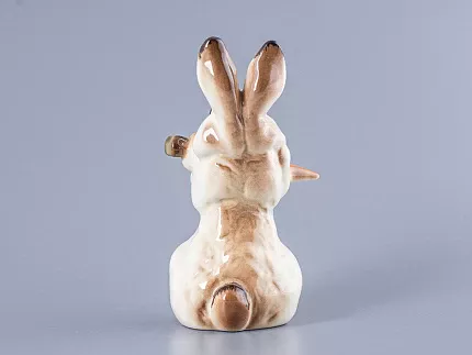Скульптура Заяц с морковкой № 1 арт. 82.01962.00.1