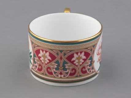 Чашка с блюдцем 250 мл в подарочной упаковке форма Соло, рисунок Дивный Пион, арт. 81.32658.00.1, 