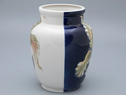 Ваза форма Китайская малого размера рисунок Ирисы, арт. 80.96067.00.1 Ваза форма Китайская малого размера рисунок Ирисы, арт. 80.96067.00.1