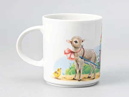 Кружка форма Стандарт рисунок В гости с подарком, арт. 80.98953.00.1