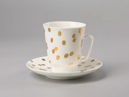 Чашка с блюдцем 165 мл, форма Майская, рисунок Румба , арт. 81.27992.00.1, 