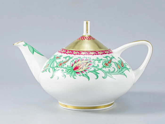 Сервиз чайный форма Купольная рисунок Восточный цветок, 6 персон 20 предметов, арт. 81.28104.00.1, 