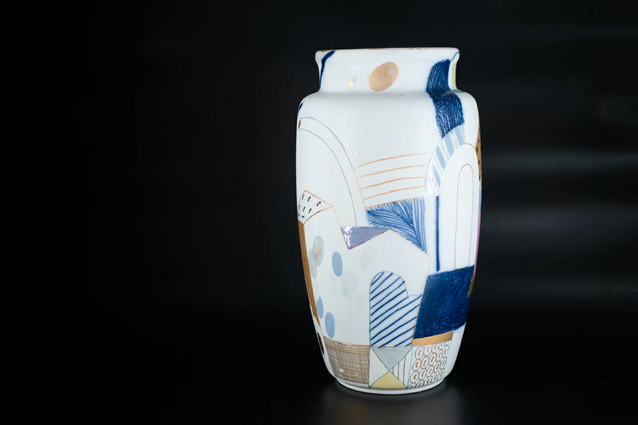 Ваза Город на форме Китайская среднего размера, арт 60.15654.00.1, 