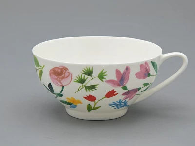 Чашка с блюдцем чайная форма Купольная рисунок Primavera, арт. 81.34274.00.1 Чашка с блюдцем чайная форма Купольная рисунок Primavera, арт. 81.34274.00.1