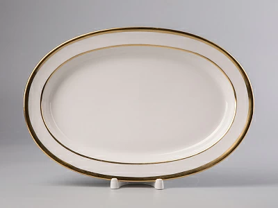 Блюдо овальное Молодежная Коттеджный 280 мм арт. 80.52443.00.1 Блюдо овальное Молодежная Коттеджный 280 мм арт. 80.52443.00.1