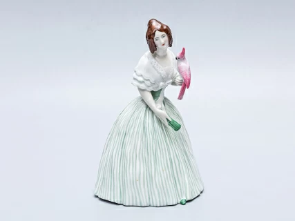 Скульптура Дама с попугаем арт. 82.00311.00.1, 