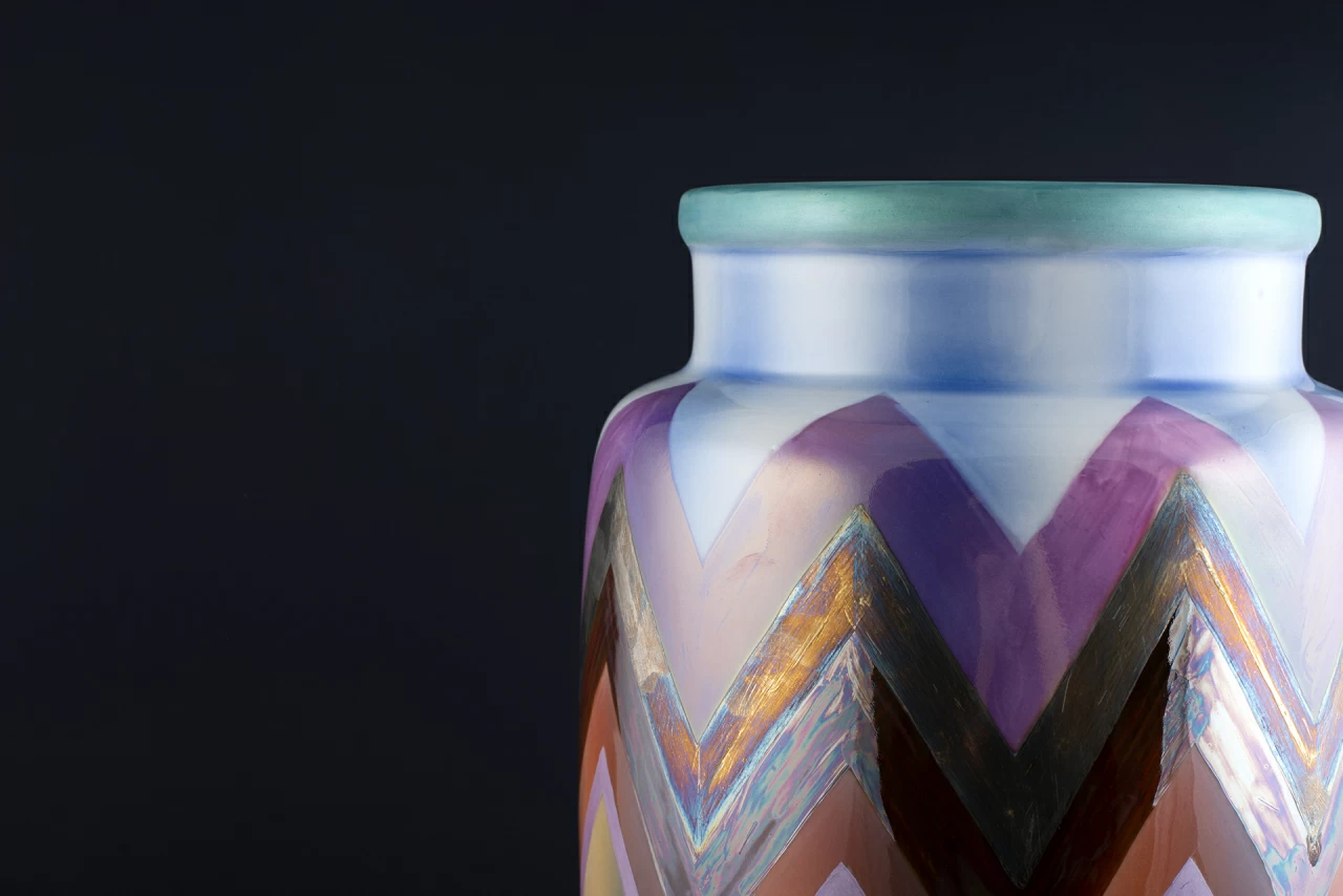 Ваза Ритм на форме Китайская средний размер, арт 60.14606.00.1,  Ваза Ритм на форме Китайская средний размер, арт 60.14606.00.1,