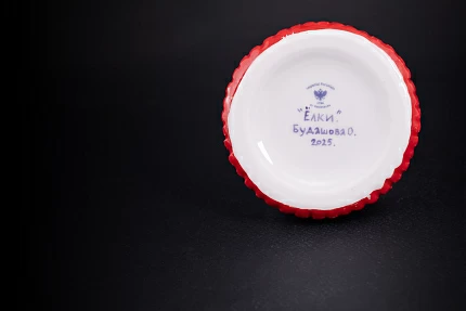 Шкатулка Детская шапочка, рисунок Ёлки, арт 60.16410.00.1