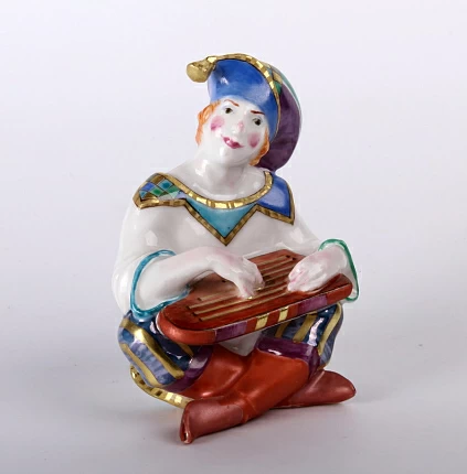 Скульптура Русские сказки Скоморох  арт. 62.05021.00.5 Скульптура Русские сказки Скоморох  арт. 62.05021.00.5