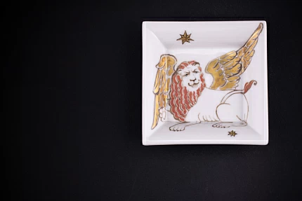 Подставка для мелочи, рисунок Звездный лев, форма Европейская, арт 60.05037.00.1