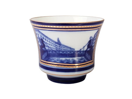 Чашка с блюдцем чайная 220 мл форма Банкетная рисунок Банковский мост арт. 81.16032.00.1