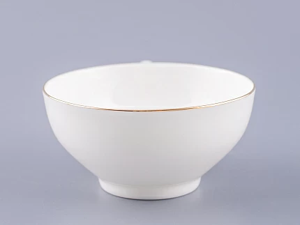 Чашка с блюдцем чайная 300 мл форма Купольная рисунок Золотая лента арт. 81.16430.00.1