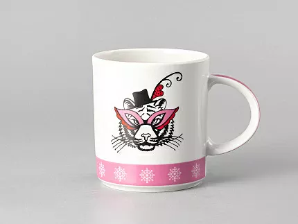 Кружка форма Стандарт рисунок Карнавал в розовом, арт. 80.37968.00.1