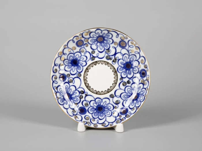 Трехпредметный комплект чайный форма Тюльпан рисунок Вьюнок 250 мл арт. 81.11210.00.1, 