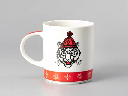 Кружка форма Стандарт рисунок Карнавал в красном арт. 80.37970.00.1, 